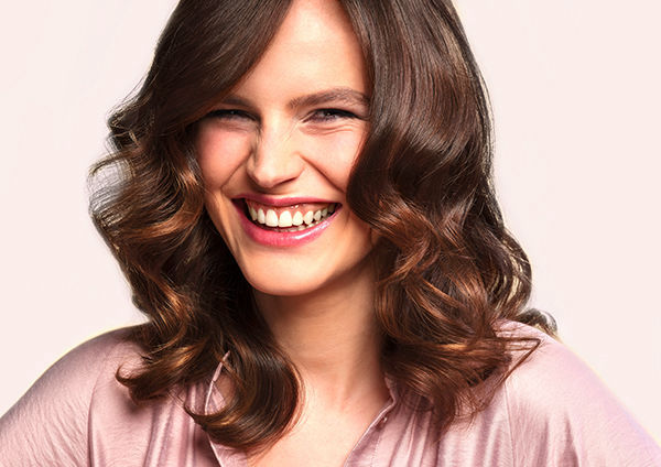 Porträt einer Brünette